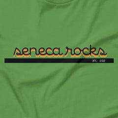 Seneca Rocks - Script - Unisex T-Shirt