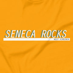 Seneca Rocks - Serif - Unisex T-Shirt