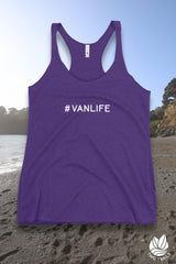 #Vanlife - Women's Racerback Tank Top