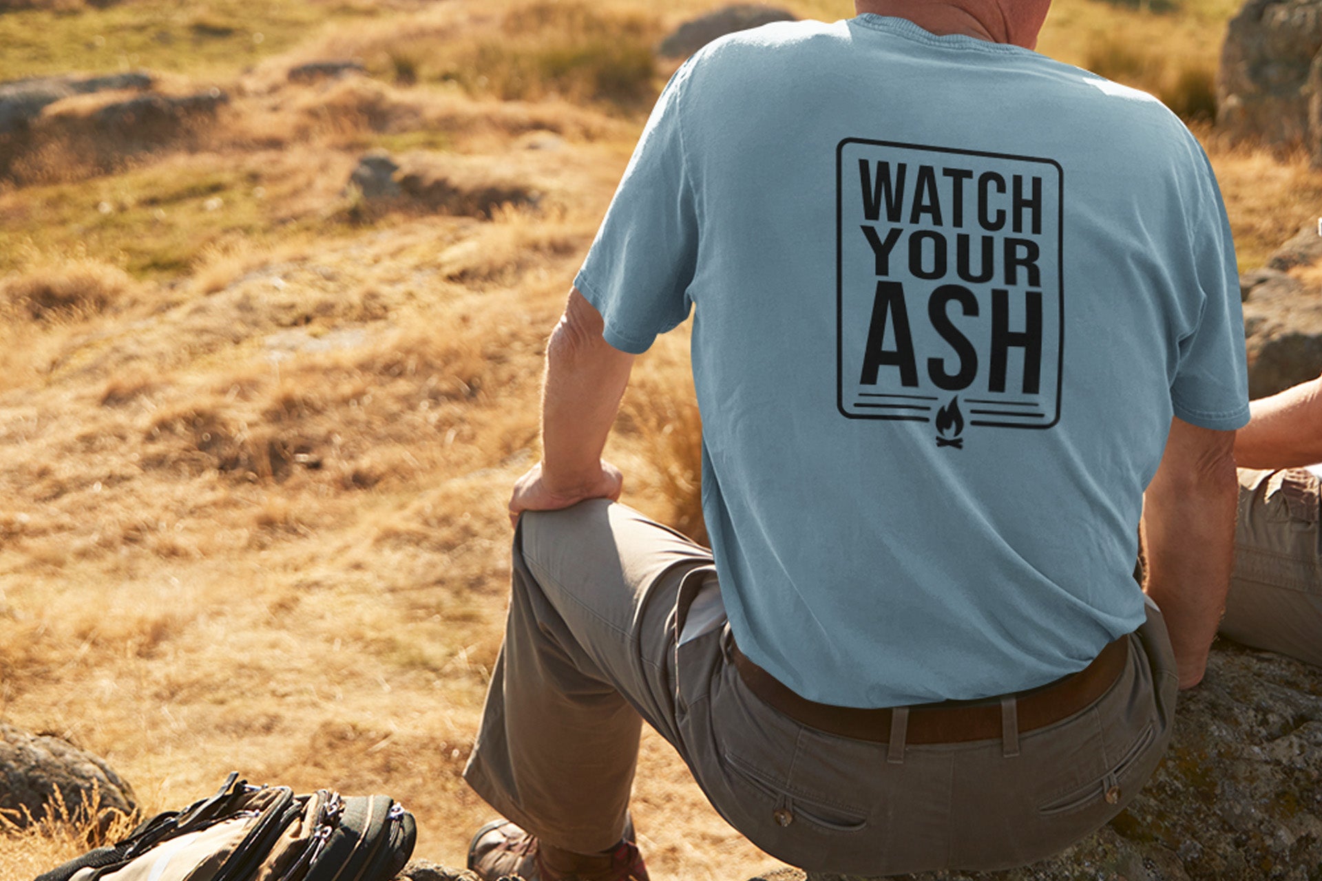 Watch Your Ash Front & Back - Unisex T-shirt