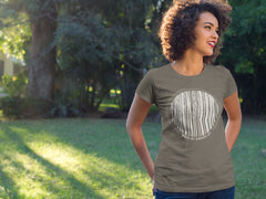 Where My Birches At Circle Graphic Unisex T-shirt