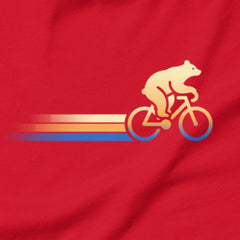 Bear On Bike - Not all bears hibernate.