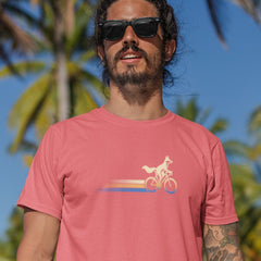 Woodland Cyclist Fox- Unisex T-shirt