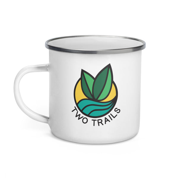 Enamel Camping Mug - Trailblazer's Morning Brew | Outdoor – Two