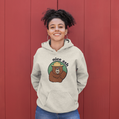 Nice Ash Color Hoodie