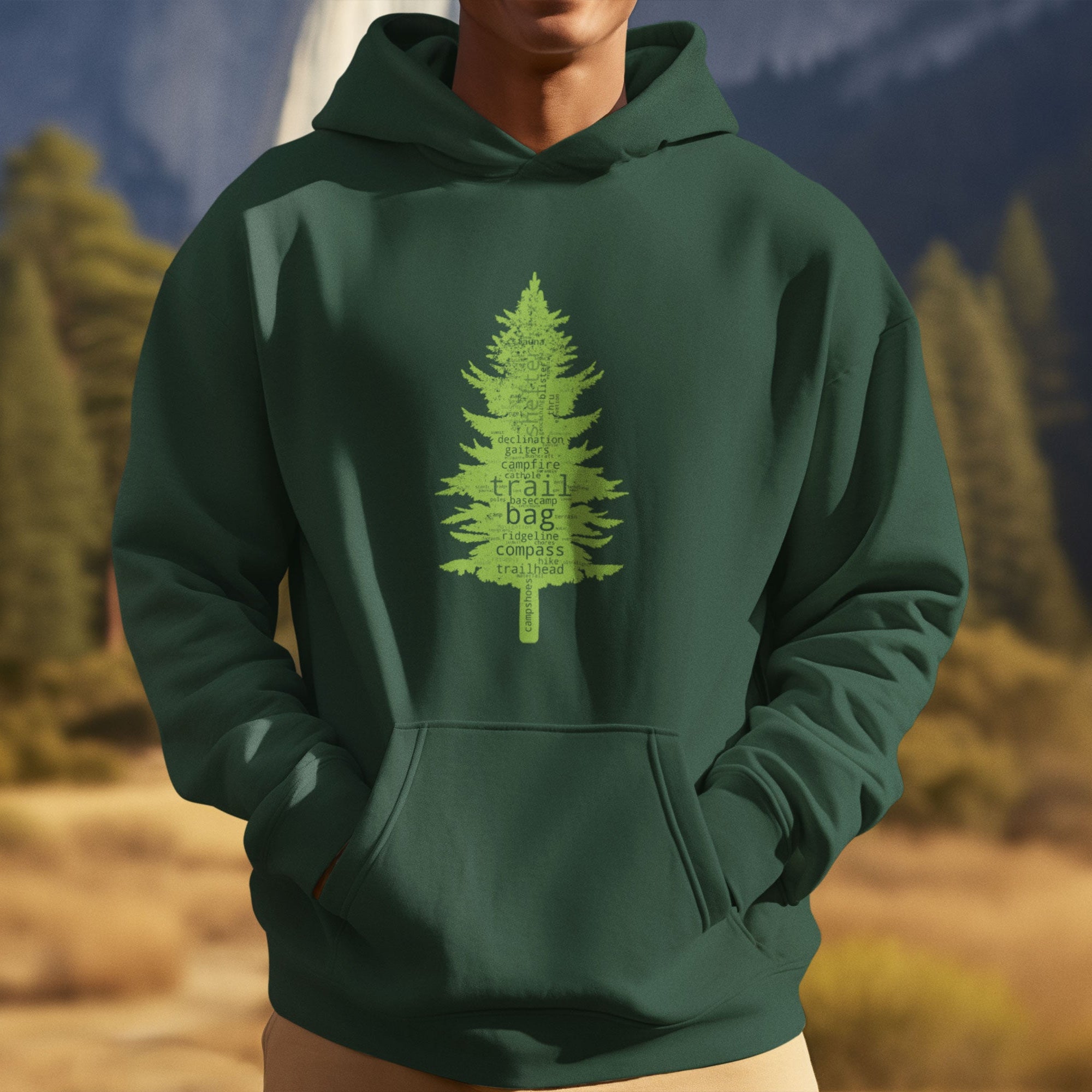 Backpacking Jargon Spruce Hoodie