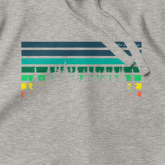 Horizon Lines Over Tall Pines Hoodie
