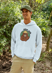 Nice Ash Color Hoodie