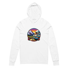 Dead Head Camper Van Unisex Hooded Longsleeve