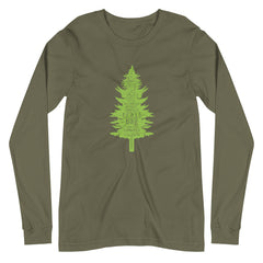 Backpacking Jargon Spruce Unisex Long Sleeve Tee