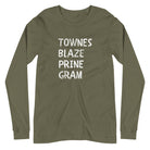 Ode to the Songmen military green longsleeve tee outlaw country music
