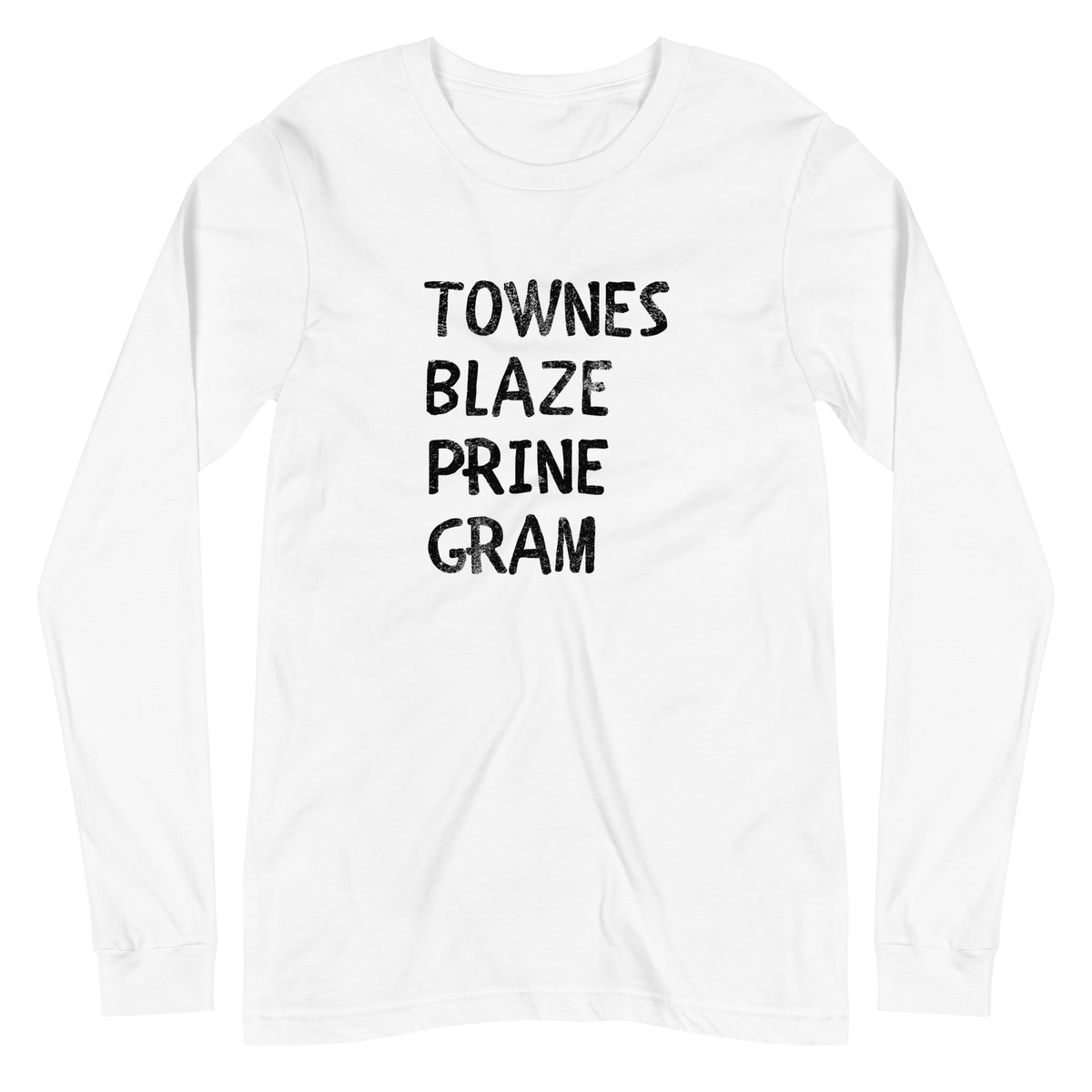 Ode to the Songmen white longsleeve tee songwriter tribute shirt
