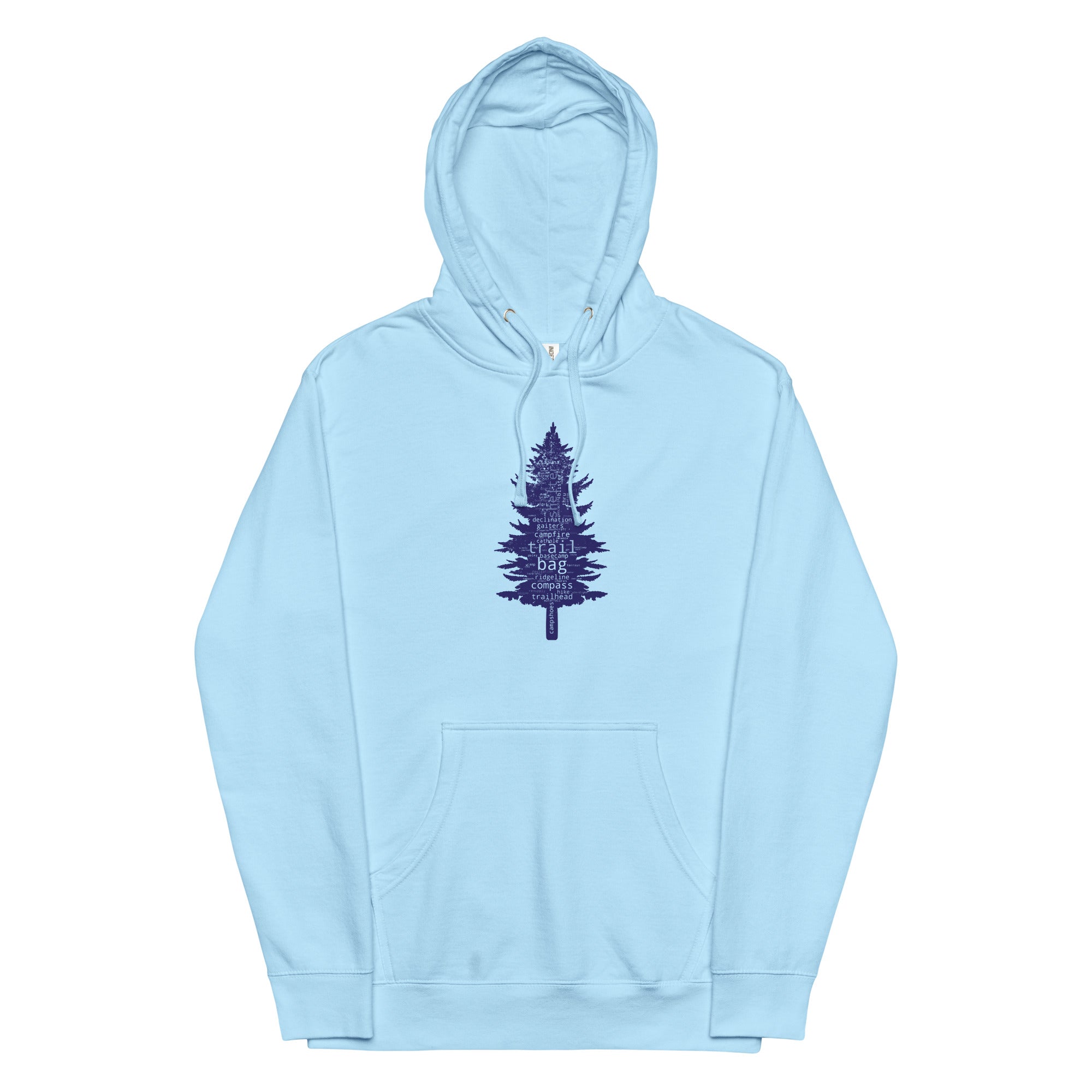 Backpacking Jargon Spruce Unisex Hoodie