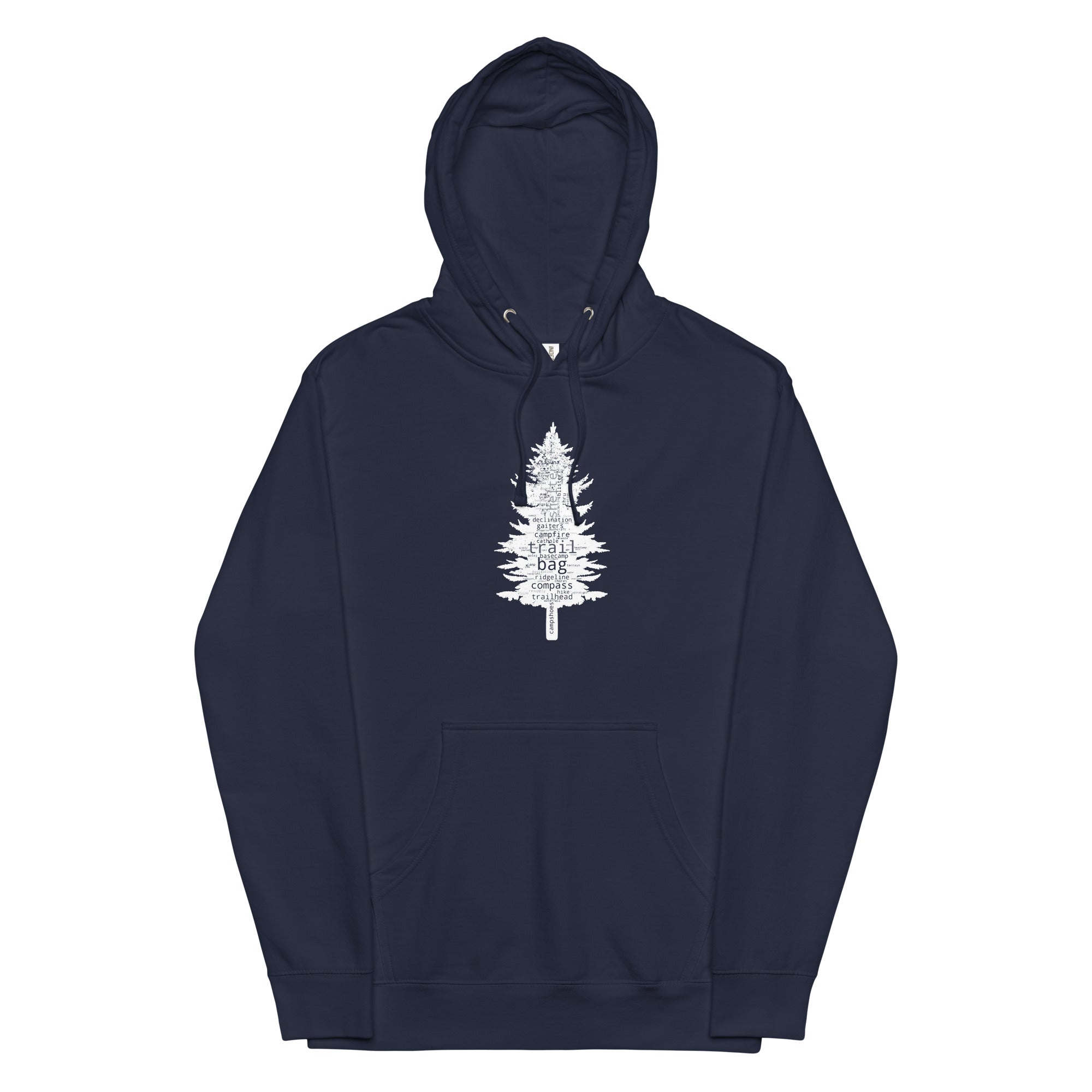 Backpacking Jargon Spruce Unisex Hoodie