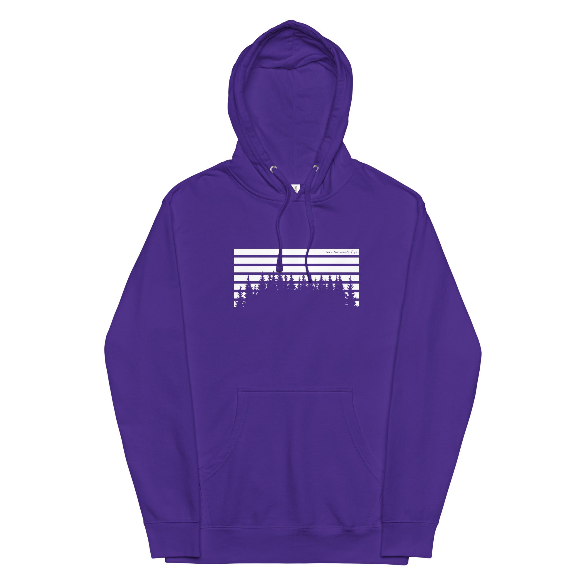 Horizon Lines Over Tall Pines Unisex Hoodie