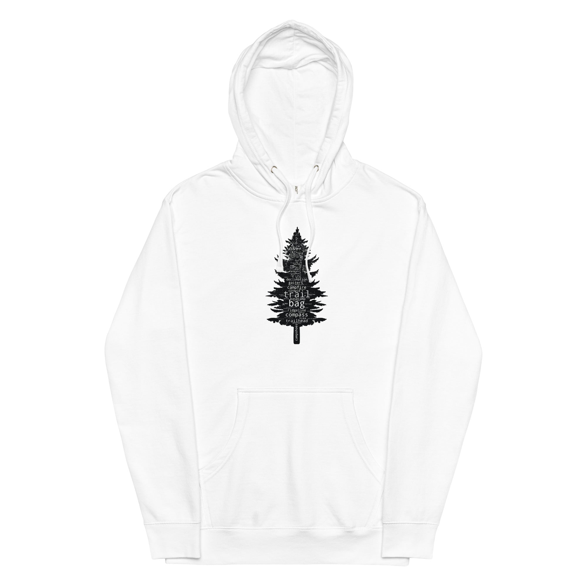 Backpacking Jargon Spruce Unisex Hoodie