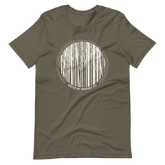 Where My Birches At Circle Graphic Unisex T-shirt