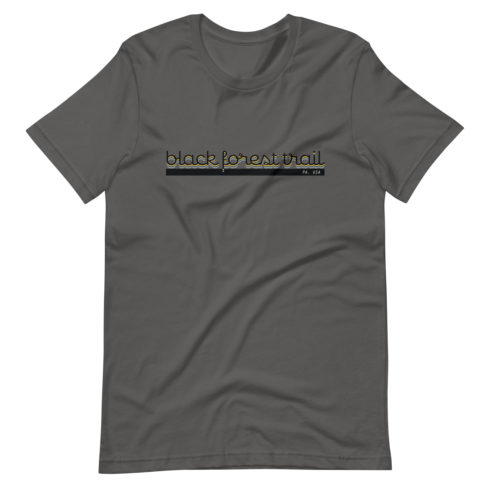 Black Forest Trail - Script - Unisex T-Shirt