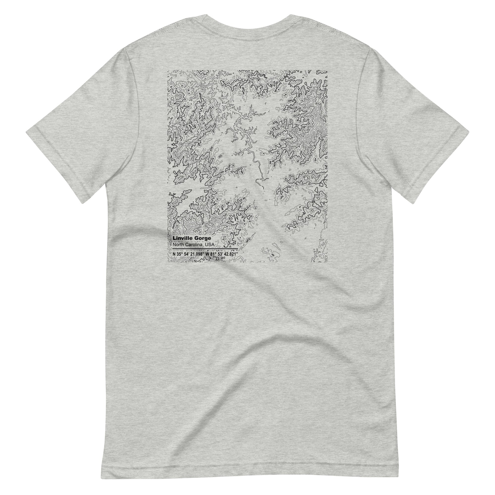 Linville Gorge - Serif - Unisex T-Shirt