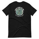 Take Care of Me black Earth t-shirt back planet graphic design
