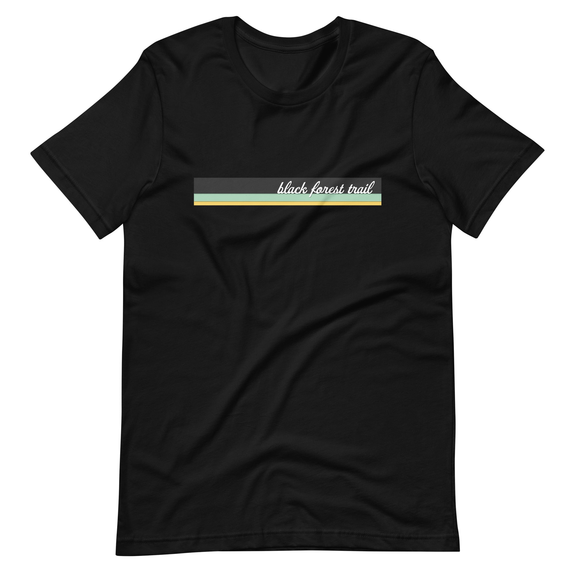 Black Forest Trail - Cursive - Unisex T-Shirt