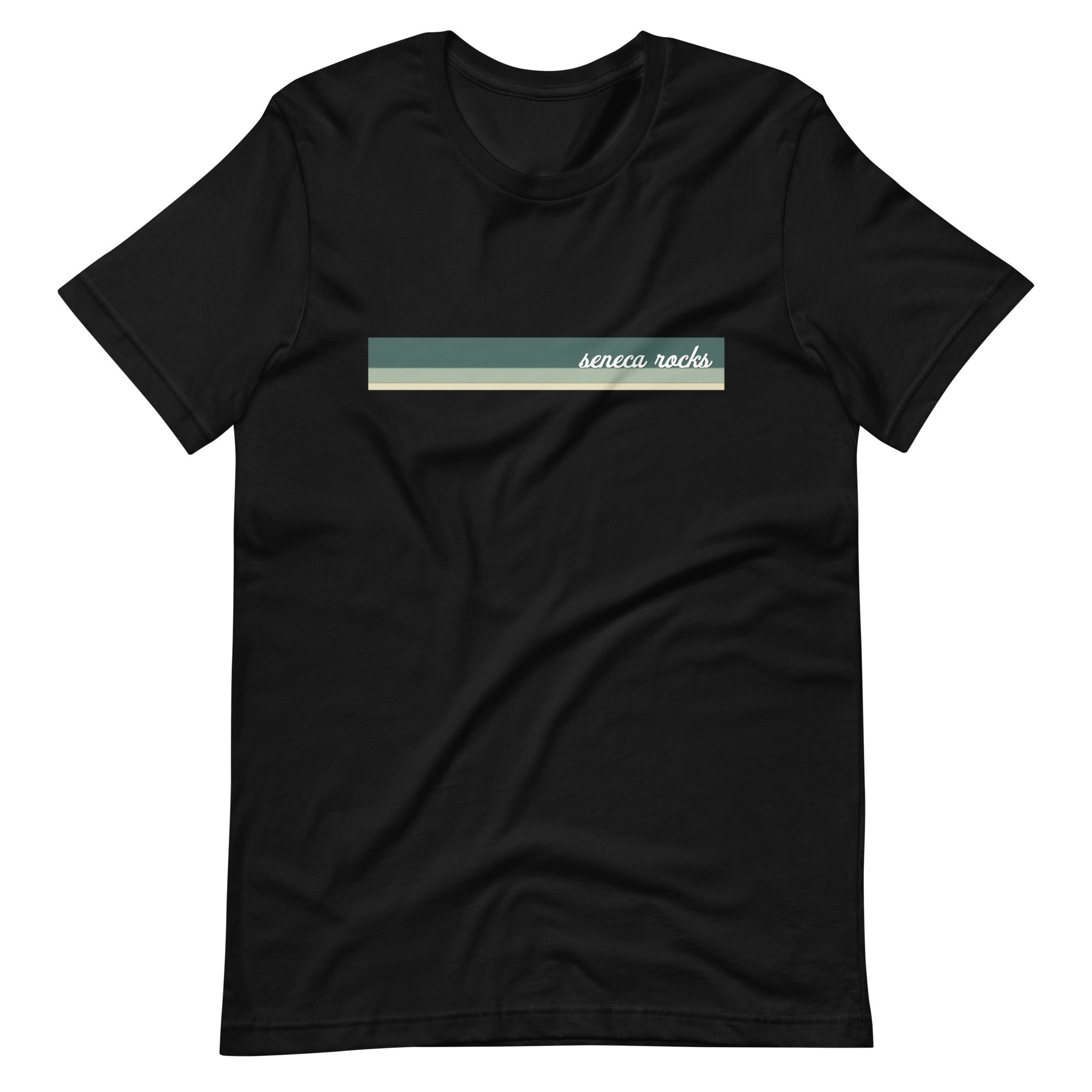 Seneca Rocks - Cursive - Unisex T-Shirt