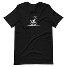 On Your Left Fox black cycling t-shirt funny bike apparel

