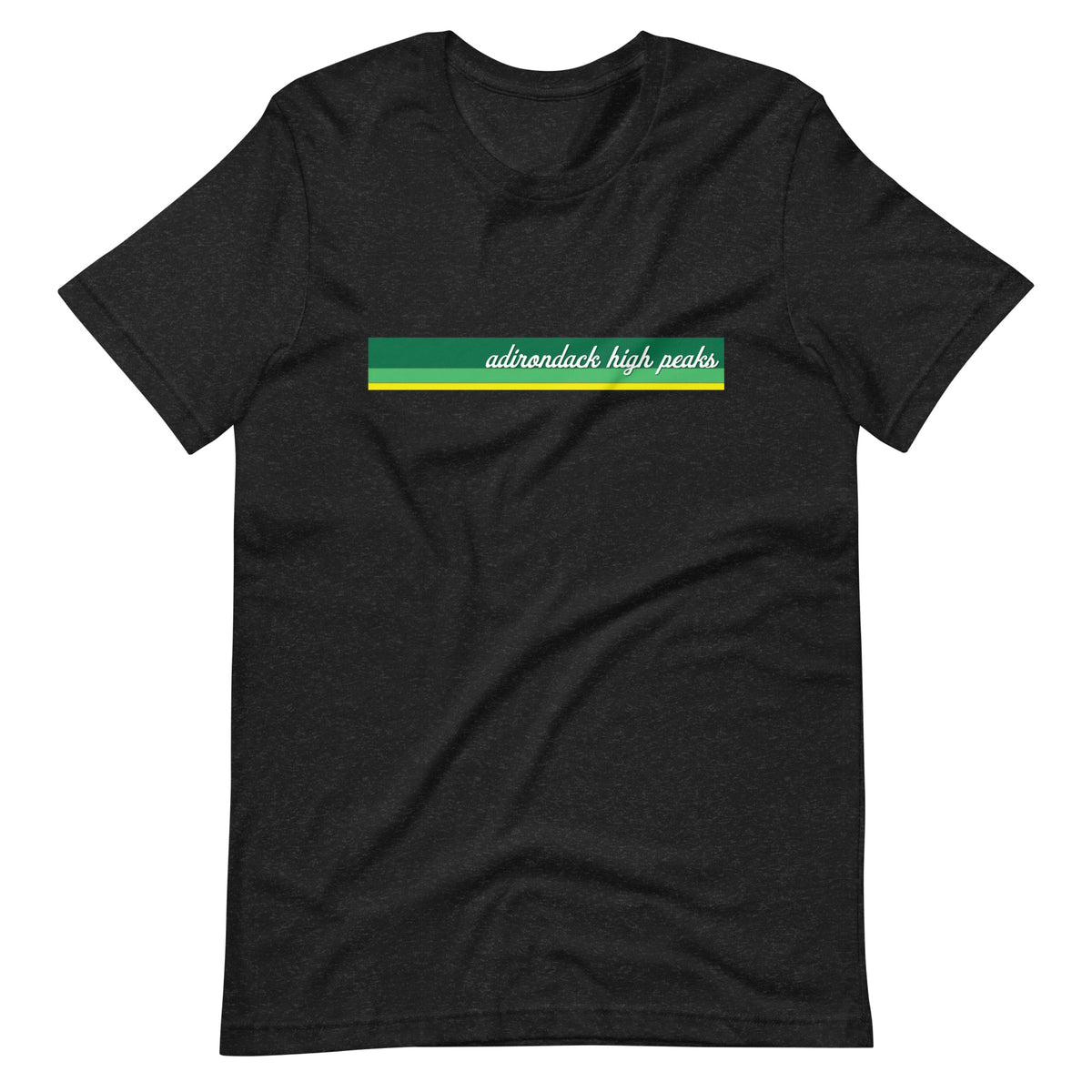 Adirondack High Peaks - Cursive - Unisex T-Shirt