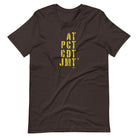 Trail Legends brown Triple Crown hiking t-shirt trail apparel

