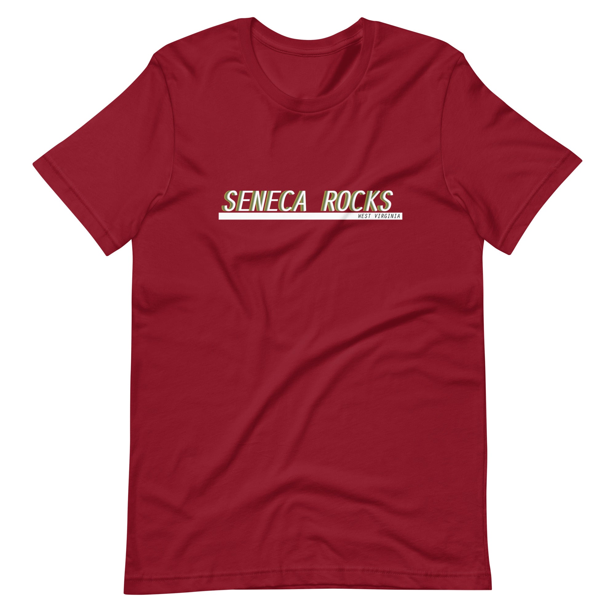 Seneca Rocks - Serif - Unisex T-Shirt