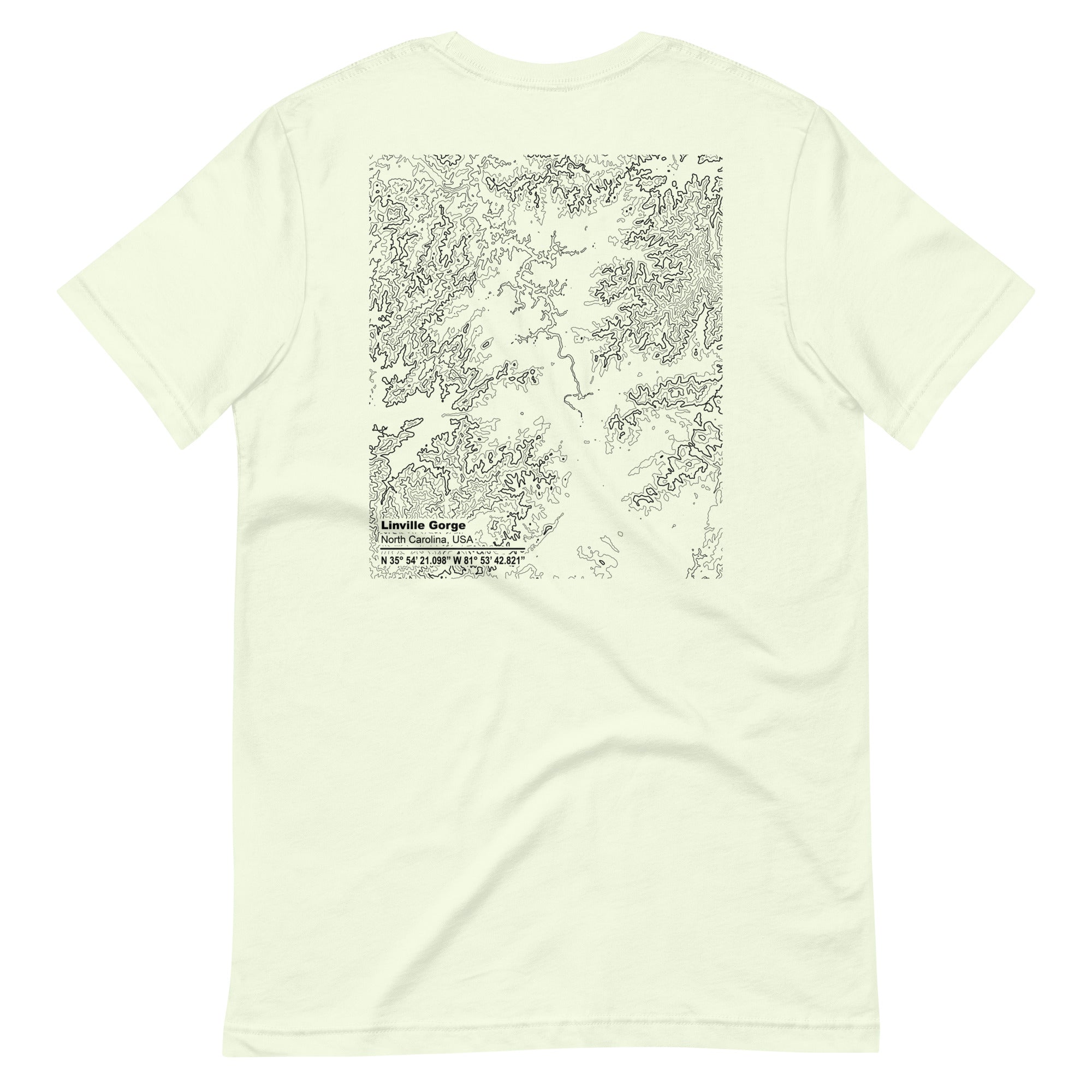 Linville Gorge - Serif - Unisex T-Shirt