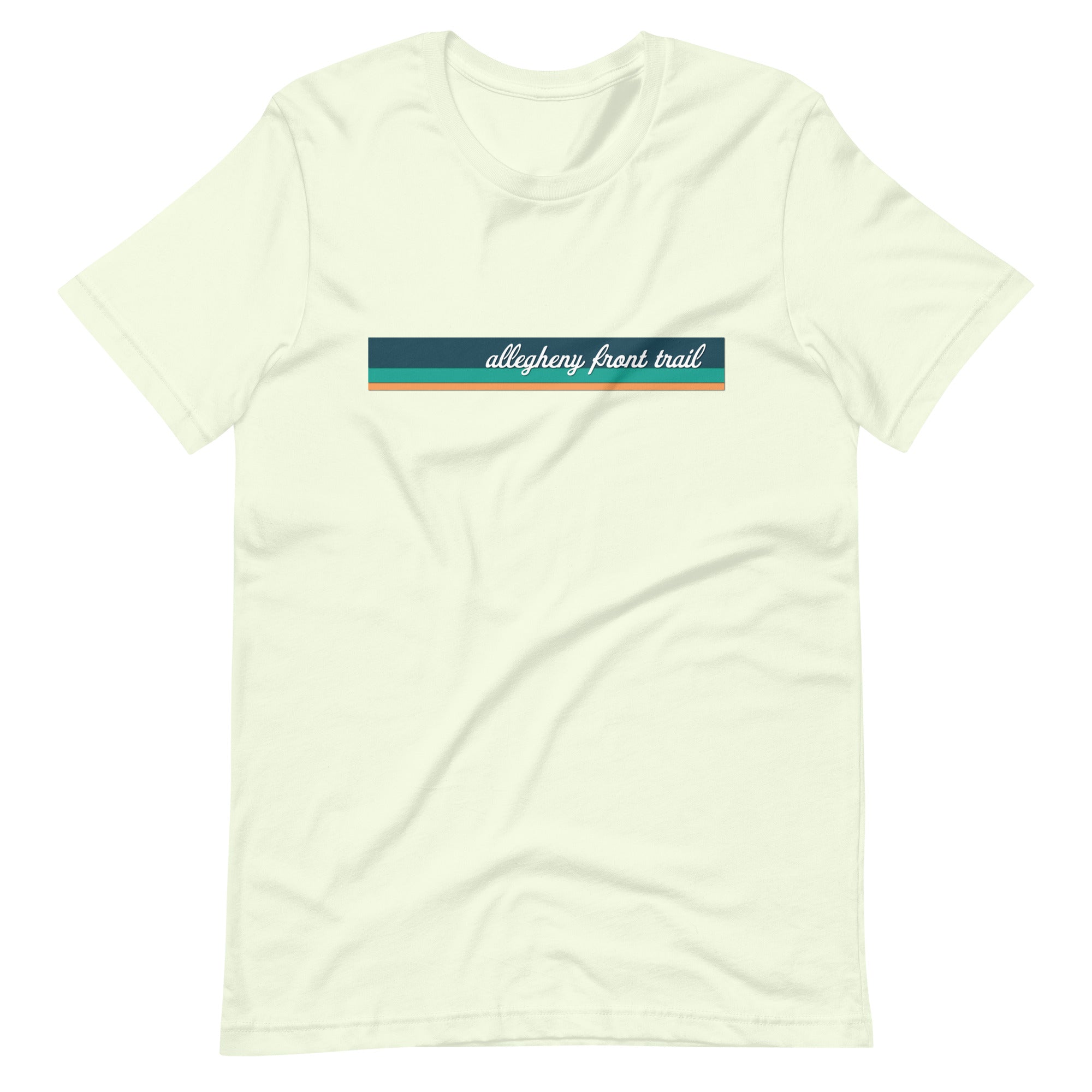 Allegheny Front Trail - Cursive - Unisex T-Shirt