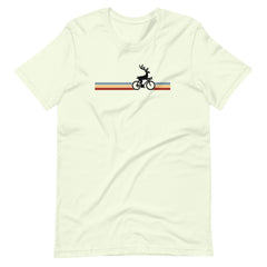 Deer on Gear Cycling - Unisex T-shirt