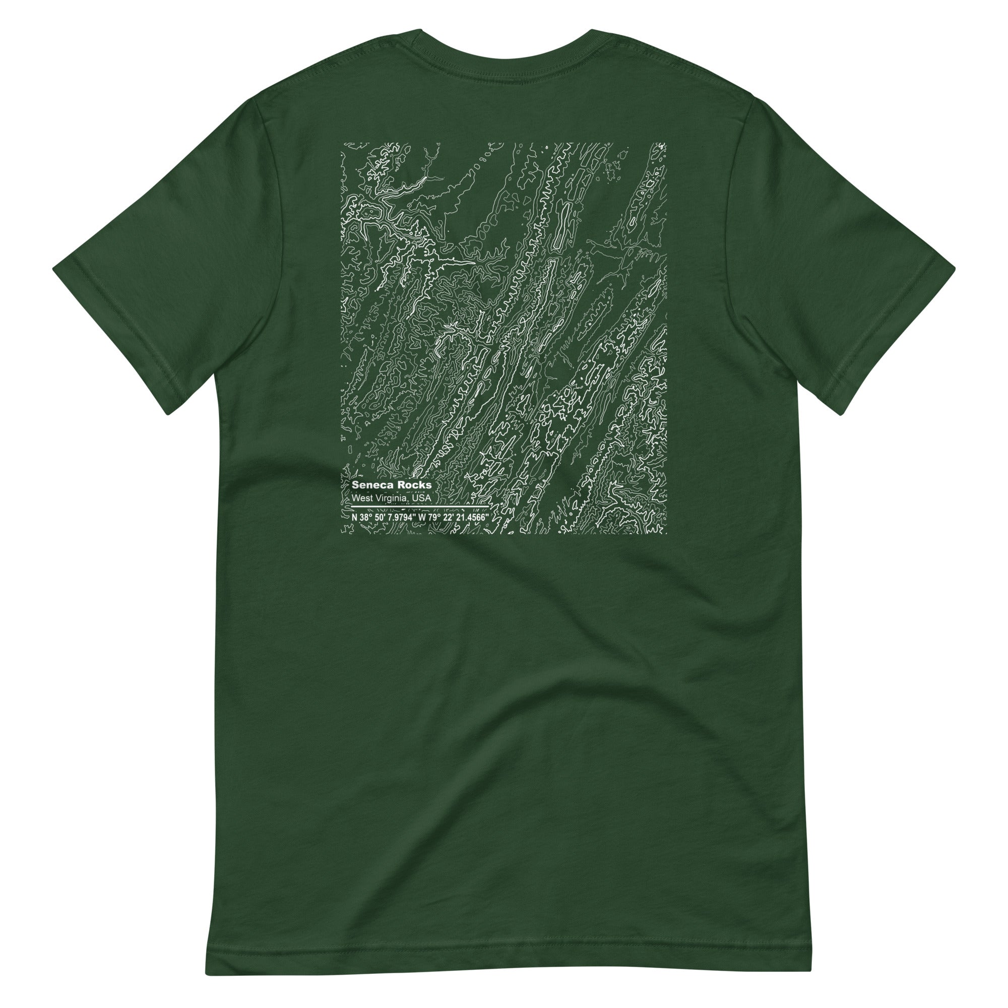 Seneca Rocks - Cursive - Unisex T-Shirt