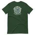 Take Care of Me forest Earth t-shirt back planet graphic design
