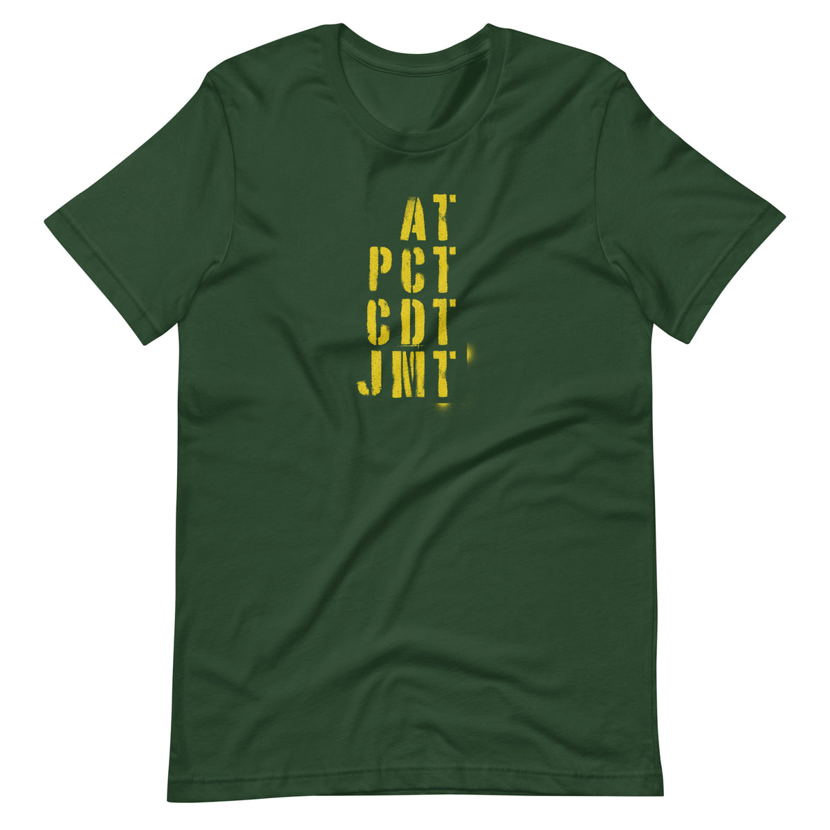 Trail Legends forest Triple Crown hiking t-shirt AT PCT CDT JMT
