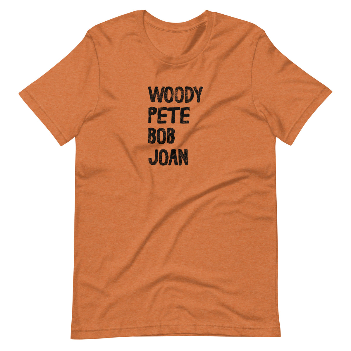 Voices of the People heather autumn folk protest t-shirt
