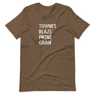 Ode to the Songmen light brown country music t-shirt folk songwriter design
