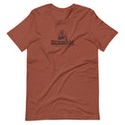 Brumble Wilderness heather clay outdoor adventure t-shirt hiking tee
