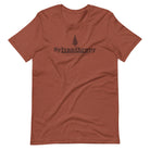 Sylvanthropy Connection heather clay forest nature t-shirt
