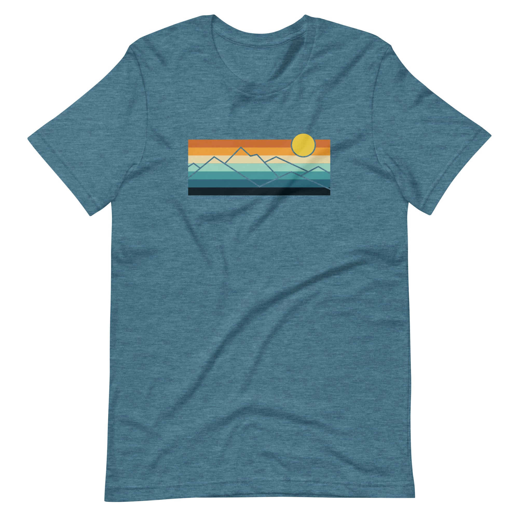 Mountain Majesty Sun Unisex T-shirt