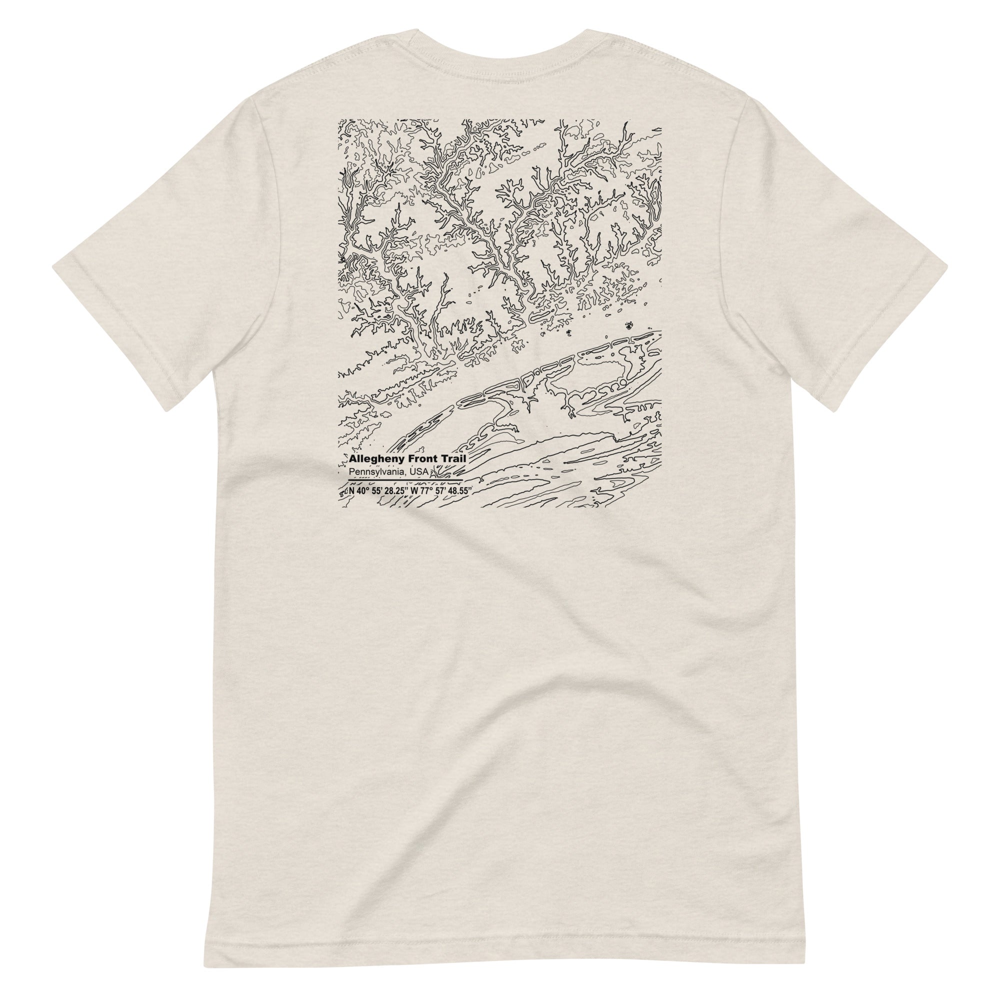 Allegheny Front Trail - Script - Unisex T-Shirt