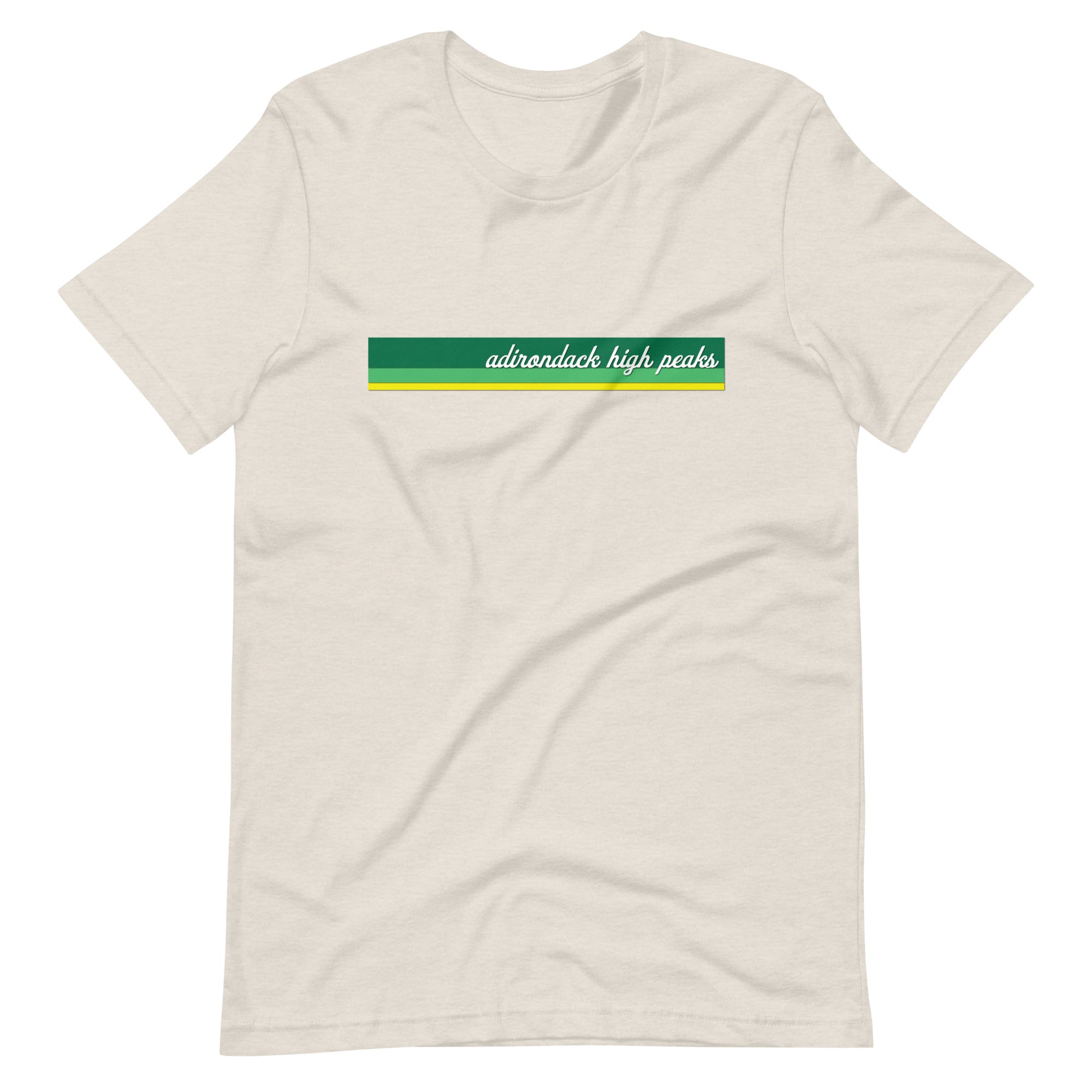 Adirondack High Peaks - Cursive - Unisex T-Shirt