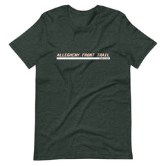 Allegheny Front Trail - Serif - Unisex T-Shirt