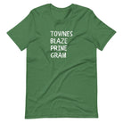 Ode to the Songmen green country music t-shirt folk songwriter design
