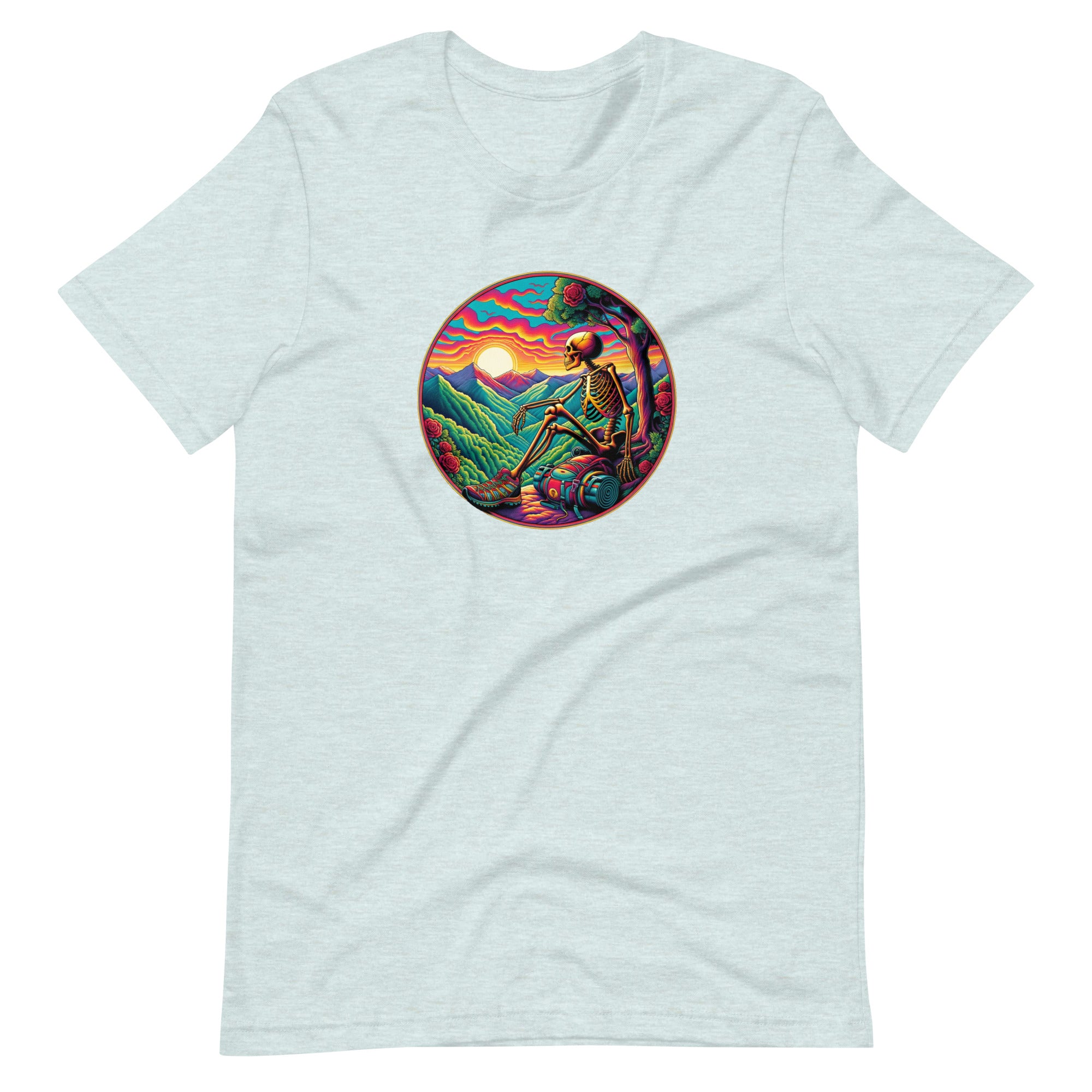 Dead Head Thru Hiker Summit Sunset Unisex T-shirt