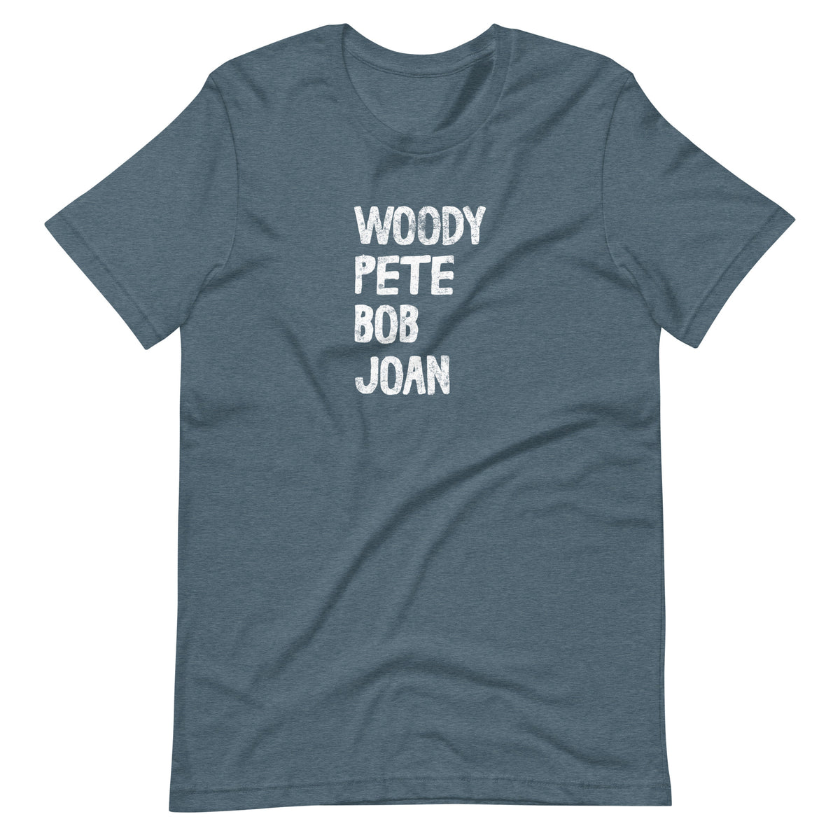 Voices of the People heather slate folk music t-shirt tribute
