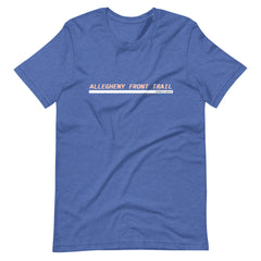 Allegheny Front Trail - Serif - Unisex T-Shirt