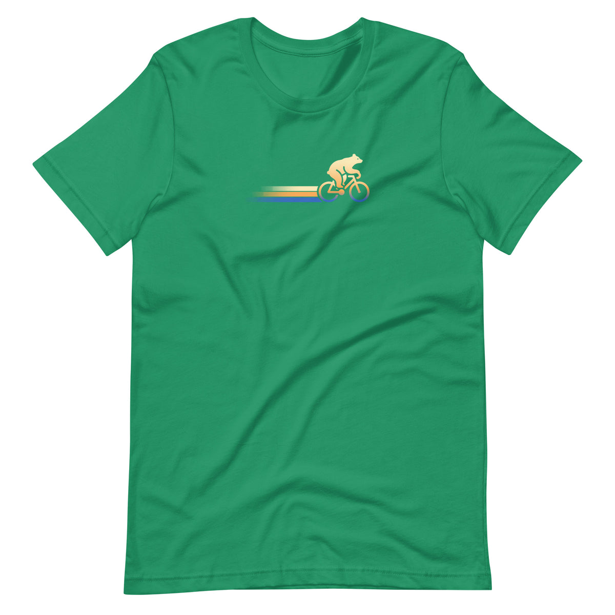 Woodland Cyclist Bear kelly cycling t-shirt bike lover tee

