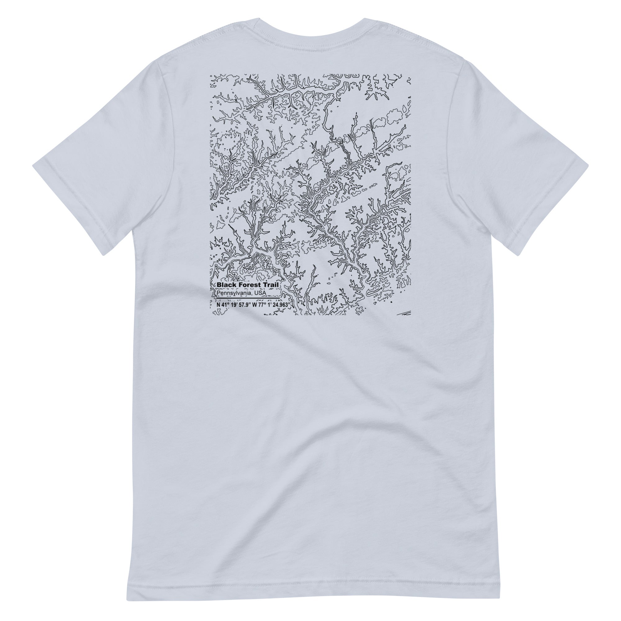 Black Forest Trail - Script - Unisex T-Shirt